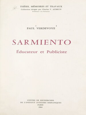 cover image of Sarmiento